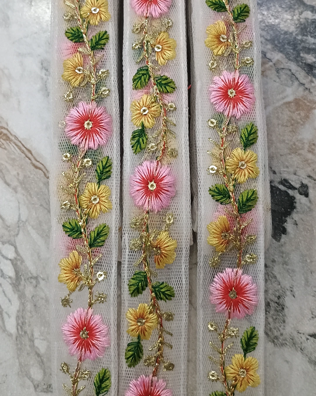 Fita no 3 pink white